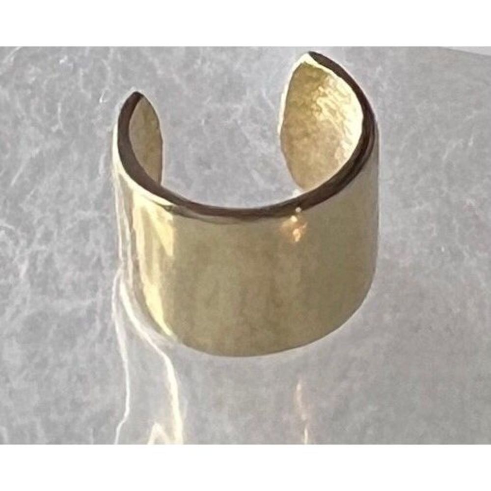 14k Gold Single Ear Cuff - Picture 13 of 14